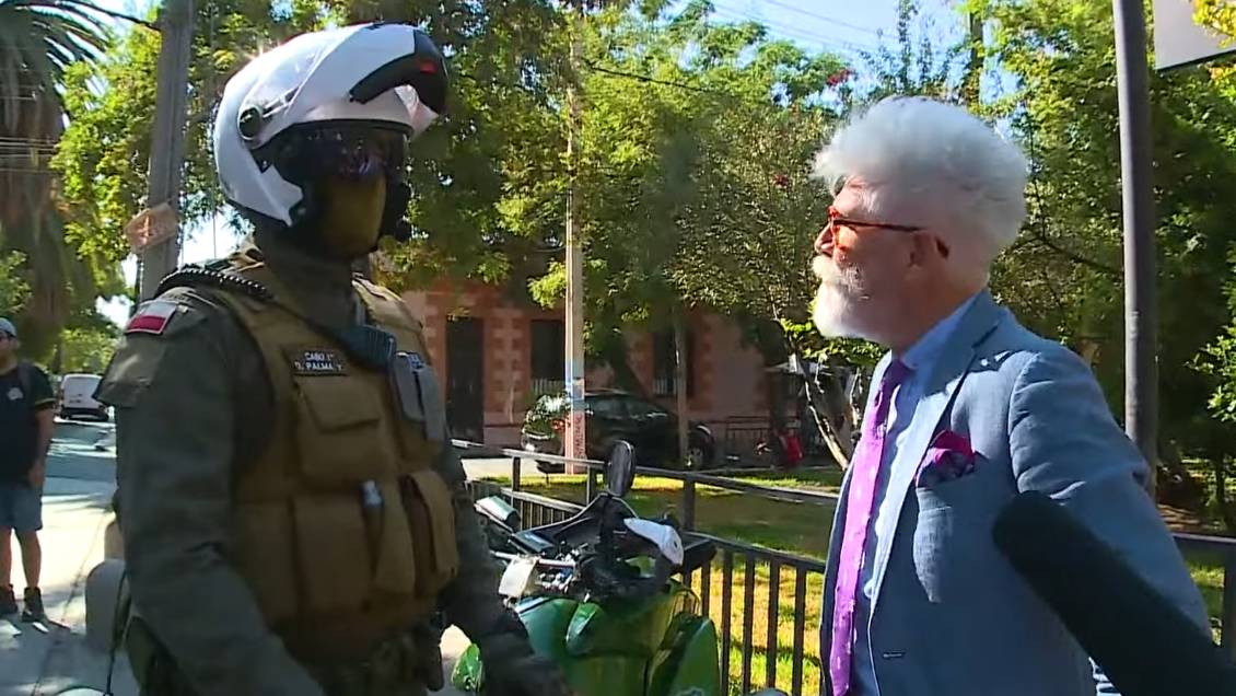 Carabinero Daniel Palma apareció en programa de TVN días antes de su asesinato