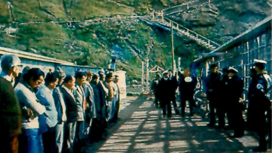 Delegación del Gobierno conmemora los 50 años del golpe en Isla Dawson