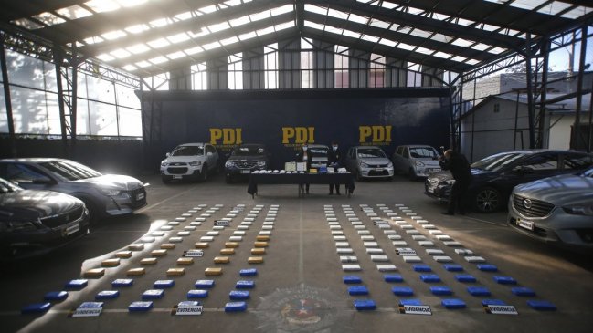 PDI detuvo a 18 personas acusadas de integrar banda que internaba droga desde Perú