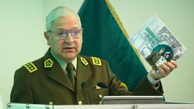 Cuenta pública de Carabineros: El 2022 se desarticularon más de 400 organizaciones criminales