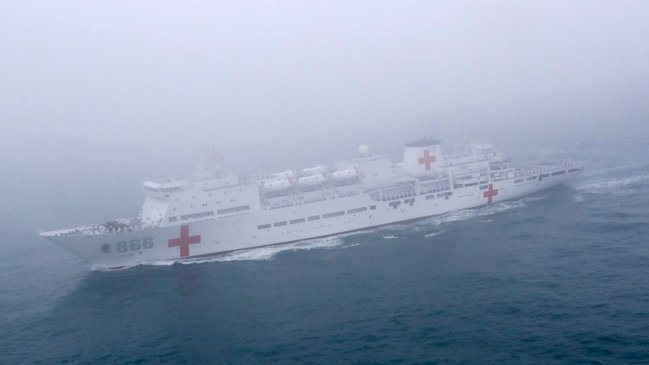 Buque hospital chino ofrece ayuda médica en todo el mundo