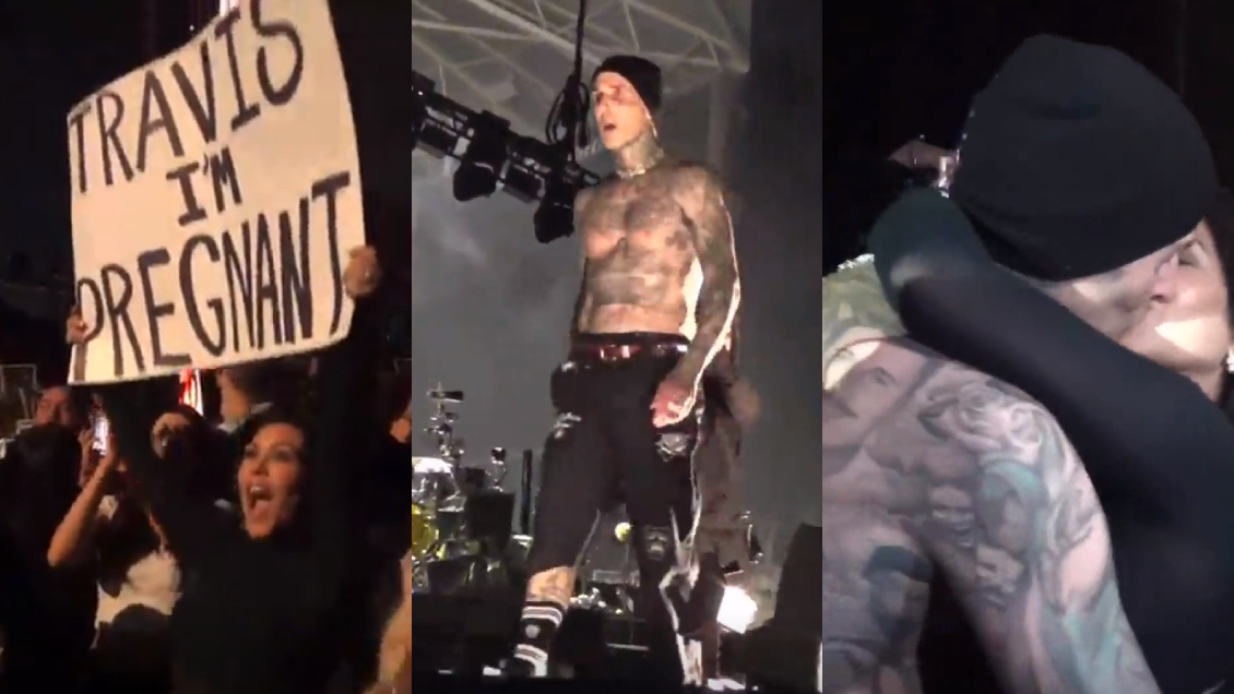 Travis Barker y Kourtney Kardashian esperan un hijo: Él se 