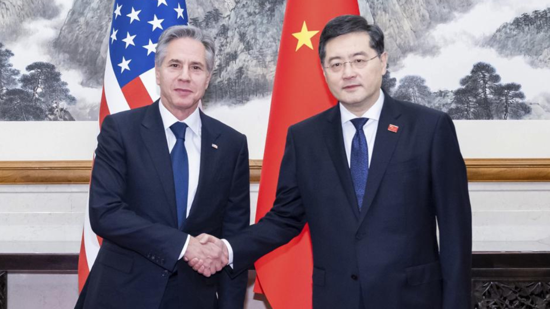 Los máximos jefes de la diplomacia de EEUU y China se reúnen en Pekín