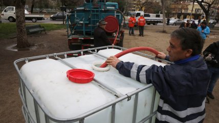  El corte de agua en Santiago va: ¿Cuánto durará?  