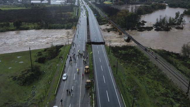 Ruta 5 Sur: Puente Lircay será habilitado este lunes de manera parcial