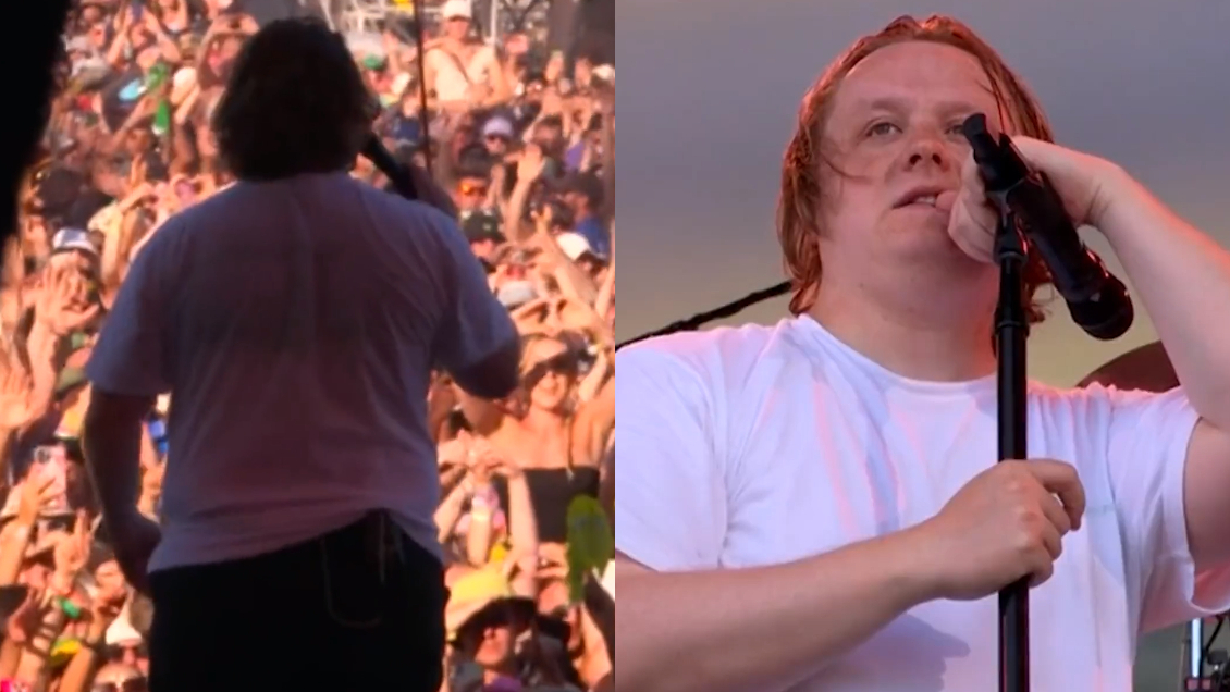 Lewis Capaldi sufrió crisis de Tourette en Glastonbury y el público lo ayudó a cantar