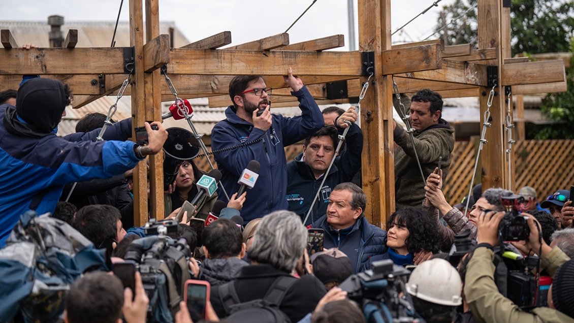 Presidente Boric estableció plazos para reponer servicios básicos en Alto Biobío