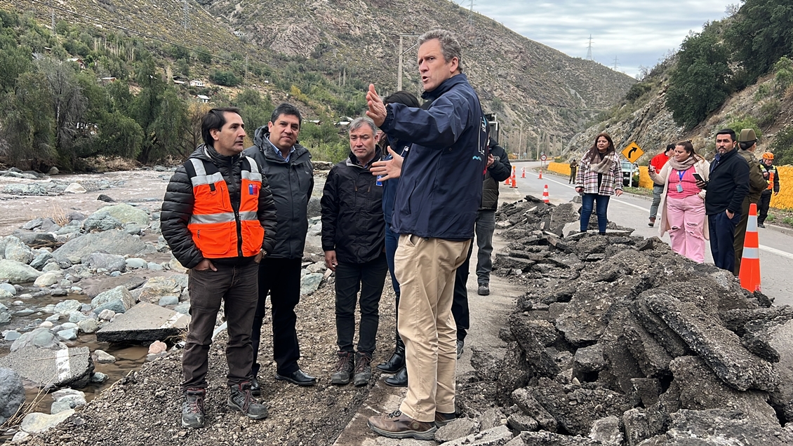 Transportes evalúa restablecer parcialmente el Paso Los Libertadores