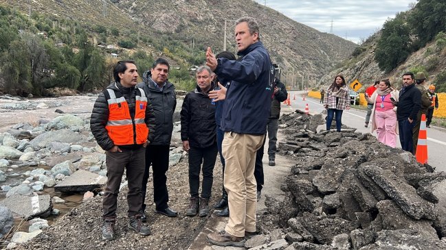 Transportes evalúa restablecer parcialmente el Paso Los Libertadores