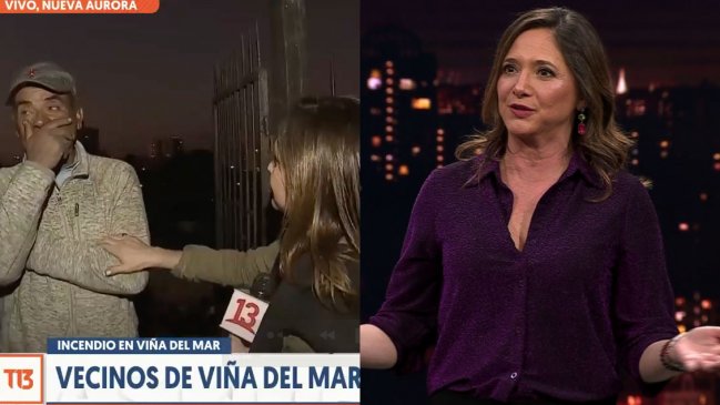 Mónica Pérez defendió el polémico despacho junto damnificado por incendios en Viña del Mar