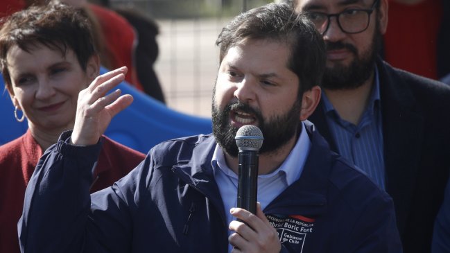 Boric por caso Convenios: 