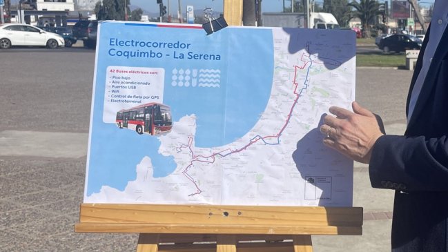 Transportes anunció licitación de electrocorredor que conectará Coquimbo y La Serena