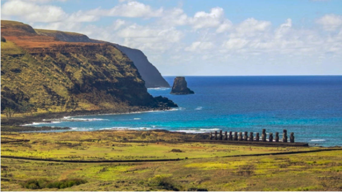 Turista canadiense falleció tras caer al vacío en Isla de Pascua