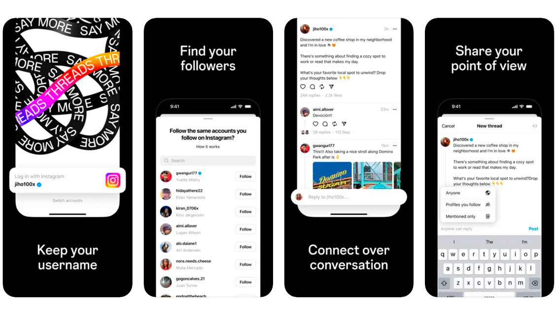Threads, la alternativa de Meta a Twitter, arranca con problemas de descarga
