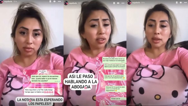 Naya Fácil compartió descargos por problemas con papeleo de departamento rifado