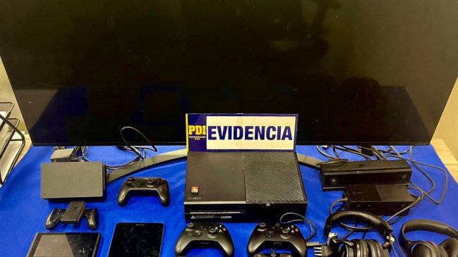 PDI detuvo a mujer por receptación de artículos electrónicos robados en Valdivia