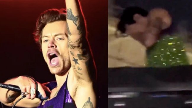 Harry Styles es golpeado en el ojo con un objeto durante concierto en Viena