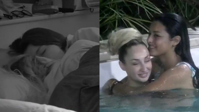 El apasionado beso de Fran y Vivi en Gran Hermano: 