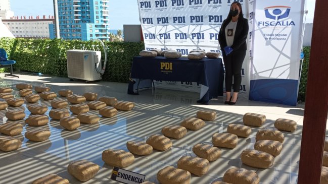 PDI incautó más de 150 kilos de droga oculta en un inmueble de Calama