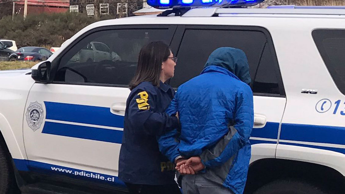 PDI detuvo a joven acusado de disparar a su padre, a su hermana menor y a su madrastra