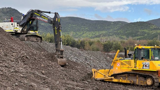MOP comenzó instalación de defensas fluviales para evitar desbordes de ríos