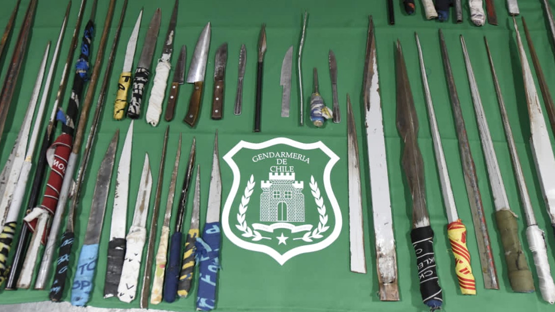 Nuevo allanamiento en cárceles: Se incautaron 700 armas, 300 celulares y drogas