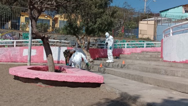 Balacera en cercanías de colegio de Antofagasta dejó una persona fallecida