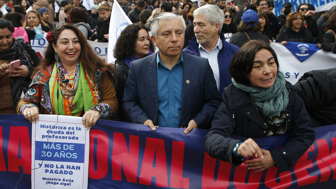 Colegio de Profesores vuelve a las calles con un paro nacional de 48 horas