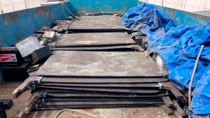   Carabineros recuperó en Arica 14 toneladas de cobre robadas en Calama 