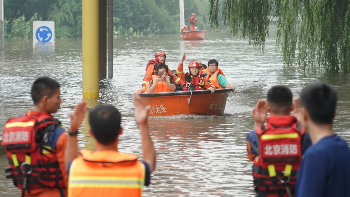 Hebei se une para salir adelante tras las inundaciones