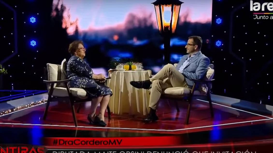 Eduardo Fuentes revela distancia con diputada Cordero: 