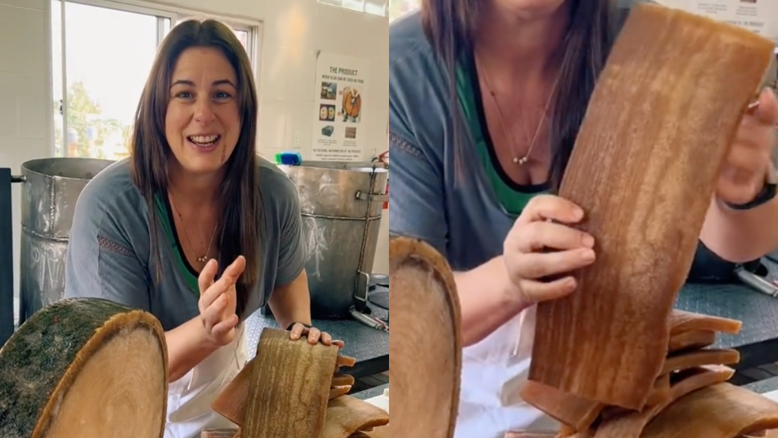 ¿La probarías? Argentina causa furor por preparar comida con madera comestible