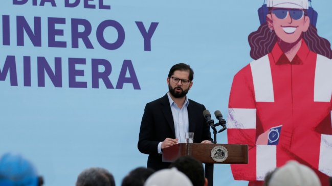 Boric rechazó idea de Chile Vamos de declarar concesible el litio