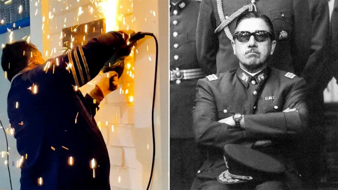 Ovalle retiró placa que recordaba al dictador Pinochet desde recinto deportivo