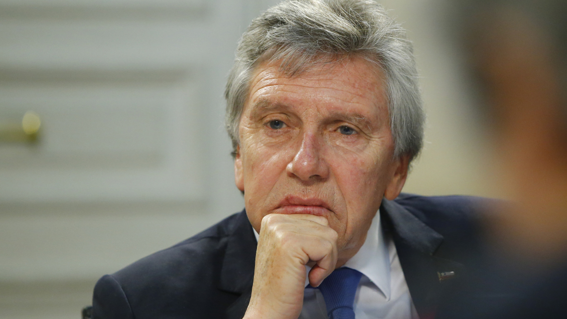 Alberto Espina fue hospitalizado tras una descompensación