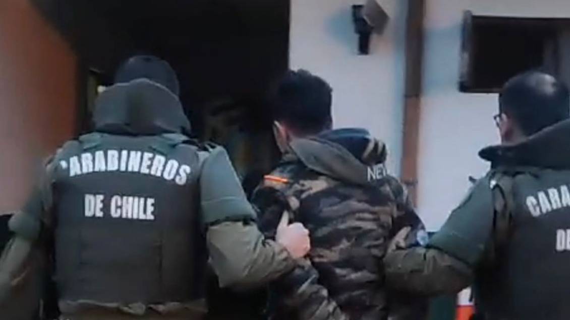 Delincuente capitalino baleó en Traiguén a un conductor para robar su auto