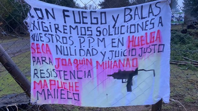 Gobierno se querelló por atentados en Ercilla y Curacautín, adjudicados por Resistencia Mapuche Malleco