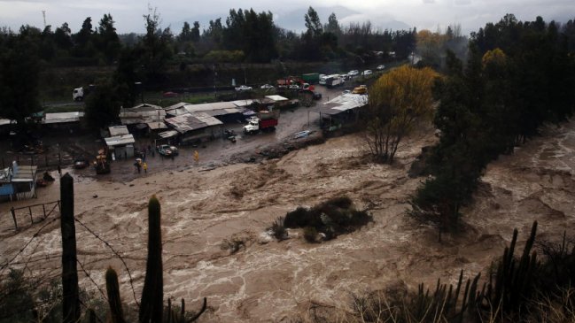 Tohá: Sistema frontal de este fin de semana será similar al de junio pasado