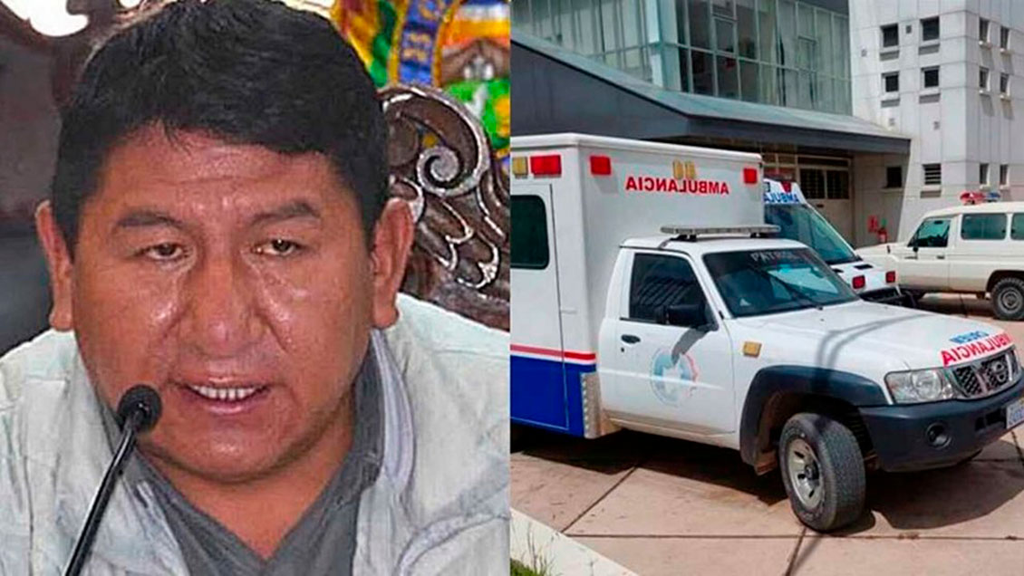 Ambulancias fantasmas: Gobernador boliviano fue detenido por nexos con 