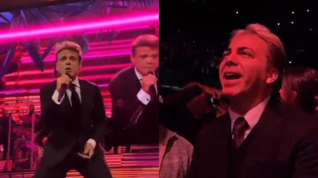 Luis Miguel finaliza tramo en Argentina con Cristian Castro en el público