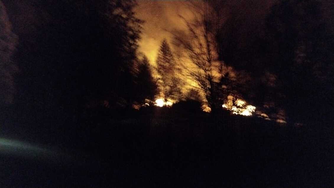 Ataque incendiario destruyó escuela rural en Curacautín