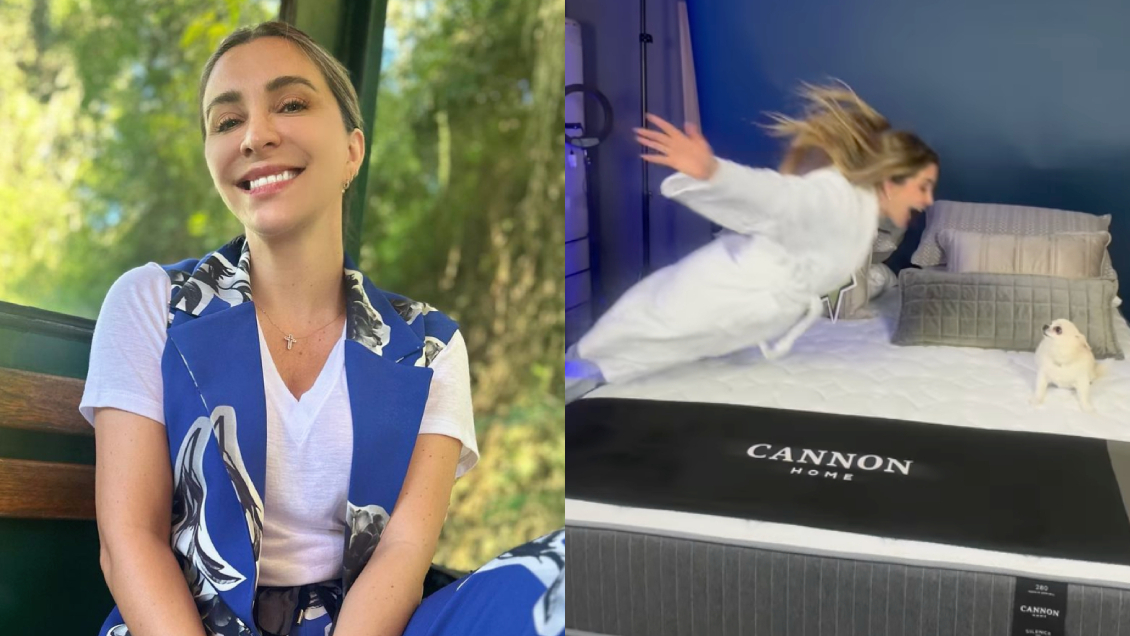 Dani Urrizola se fracturó la nariz grabando una publicidad de colchones