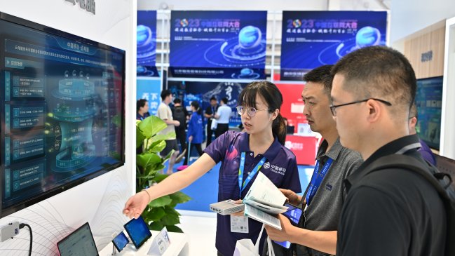 Crece el uso de internet en China