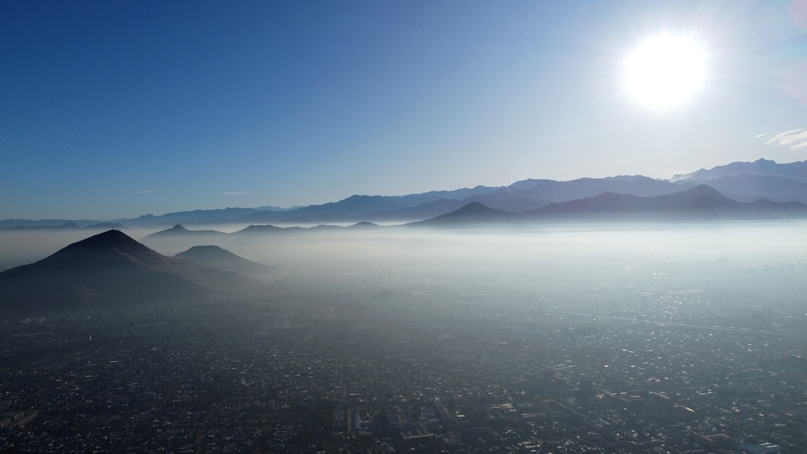 Región Metropolitana logró su mejor calidad del aire este año