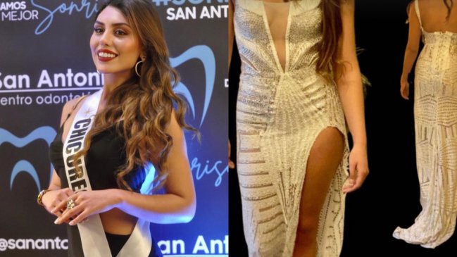   Candidata a Miss Universo Chile denunció robo de vestido y llamadas de extorsión 