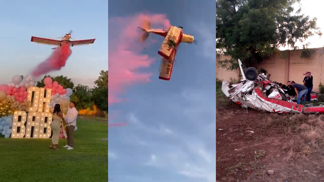 Avioneta se estrella en plena fiesta de revelación de género: El piloto falleció