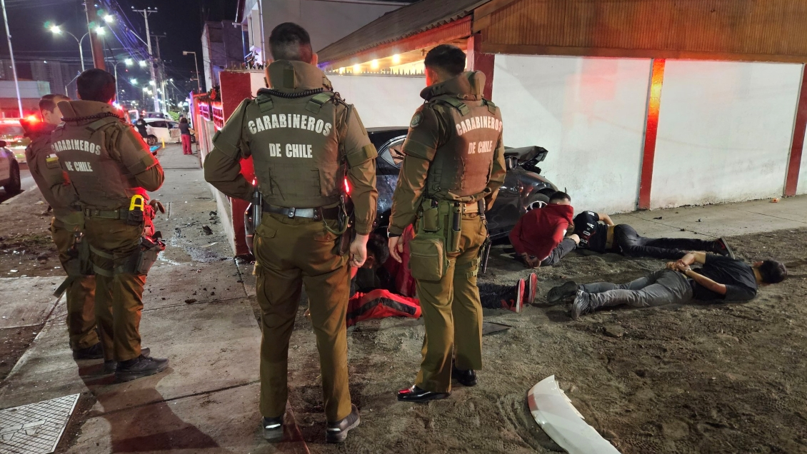 Iquique: Cinco integrantes de 