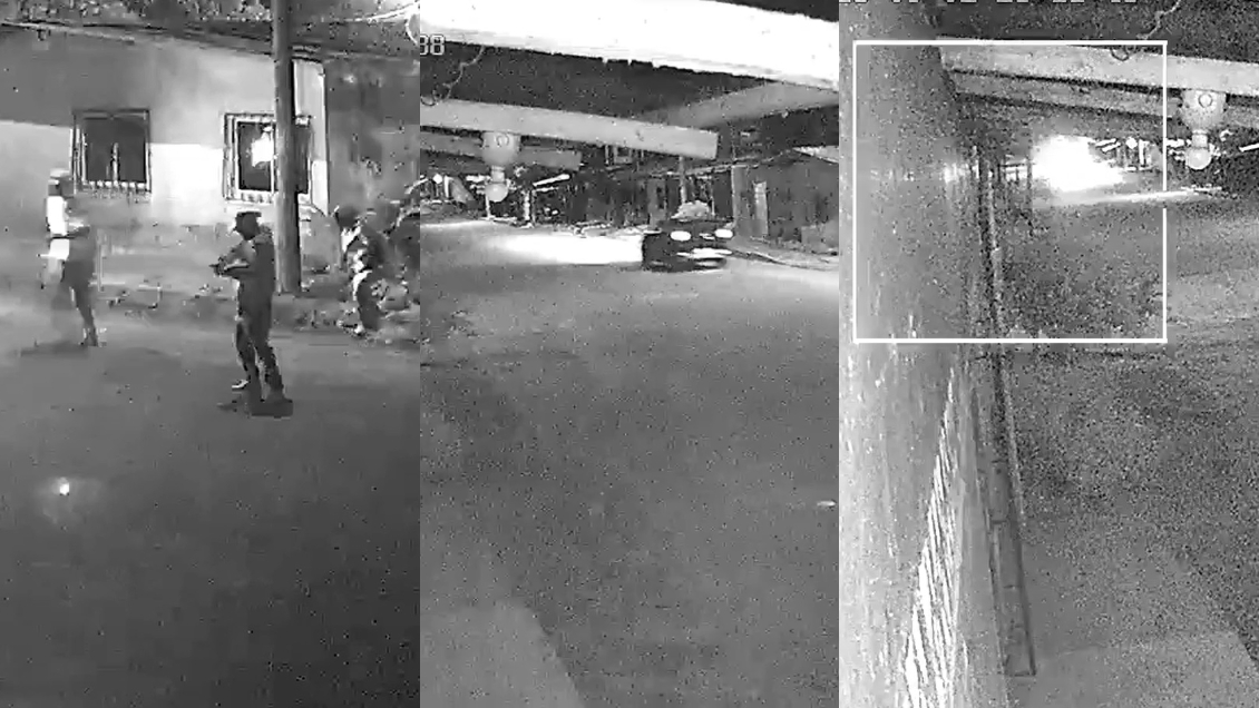 Sicarios olvidaron lanzar una granada y les explotó en su propio auto: Cuatro de ellos murieron