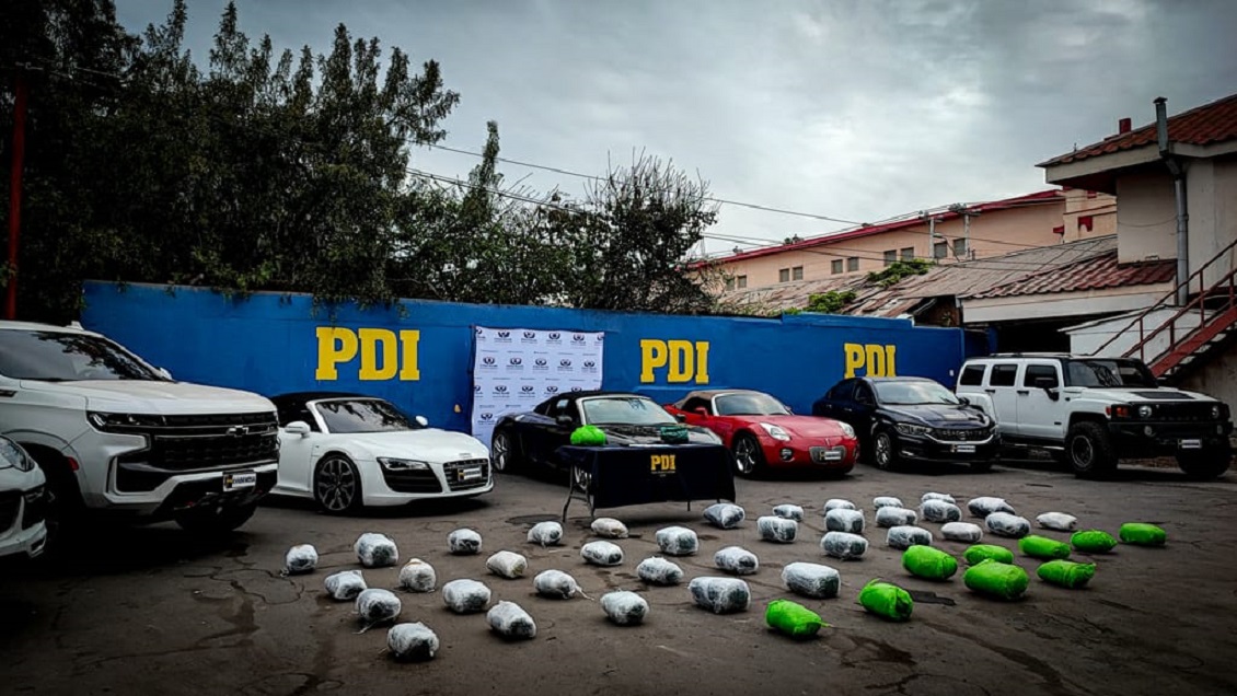 Operativo antidrogas de la PDI dejó cinco detenidos en Ovalle