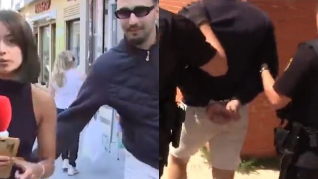 Captan acoso en vivo a reportera en España: Hombre fue detenido